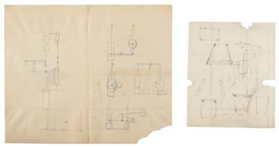 Lot #193 Robert Fulton Original Drawings - Image 1