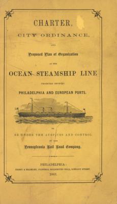 Lot #315 Philadelphia: Ocean Steamship Line Charter Booklet - Image 2