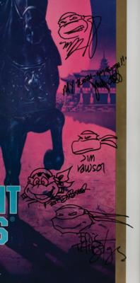 Lot #532 Teenage Mutant Ninja Turtles Artist (8) Signed Movie Poster and (9) Signed Art Prints  - Image 2