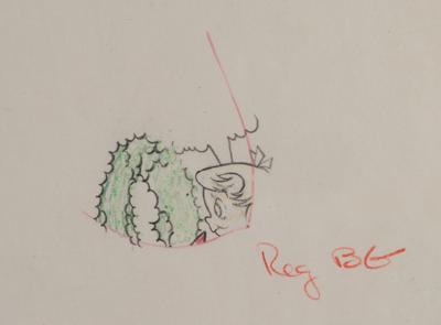 Lot #520 Cindy-Lou Who production cel and drawing from How the Grinch Stole Christmas! Signed by Chuck Jones - Image 4