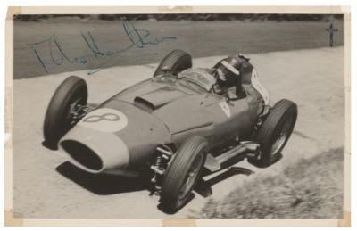 Lot #952 Mike Hawthorn Signed Photograph