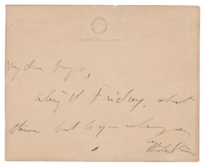 Lot #582 Gertrude Stein Autograph Letter Signed - Image 1