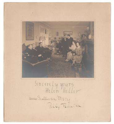 Lot #180 Helen Keller, Anne Sullivan, and Polly Thomson