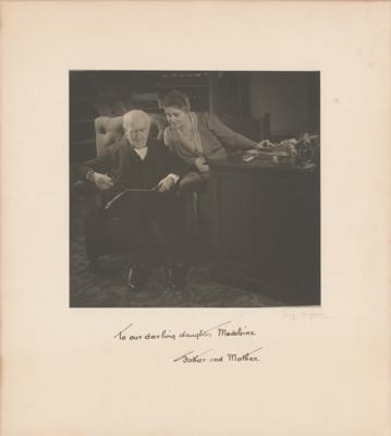 Lot #188 Thomas Edison Signed Photograph - Image 1