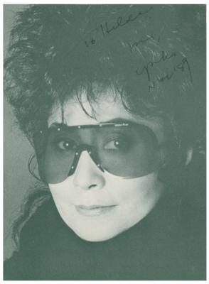 Lot #658 Beatles: Yoko Ono - Image 1