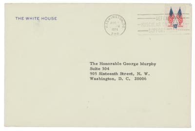Lot #54 Richard Nixon Typed Letter Signed as President - Image 2