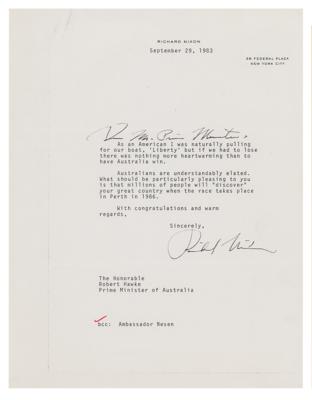 Lot #125 Richard Nixon Typed Letter Signed - Image 2