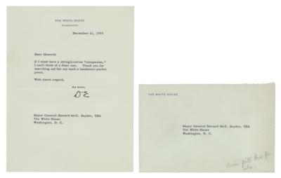 Lot #87 Dwight D. Eisenhower Typed Letter Signed as President - Image 1