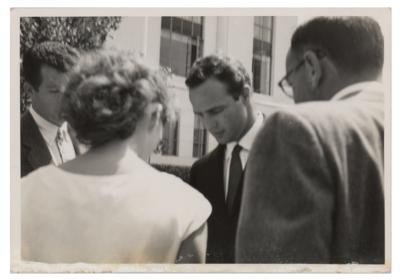 Lot #758 Marlon Brando Signed Photograph - Image 2