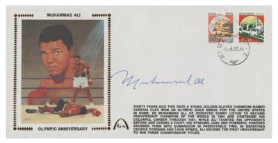 Lot #901 Muhammad Ali Signed Cover