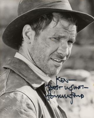 Lot #789 Harrison Ford Signed Photograph