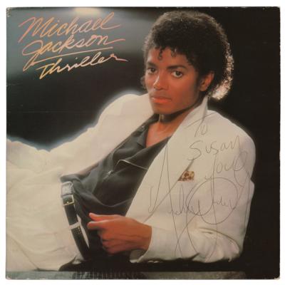 Lot #618 Michael Jackson Signed Album
