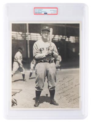 Lot #868 Lou Gehrig Signed Photograph