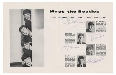 Lot #597 Beatles Signed Program - Image 3