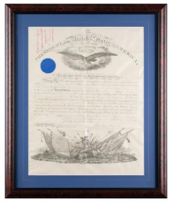 Lot #24 Abraham Lincoln Document Signed as President - Image 2