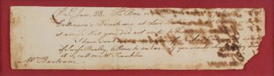 Lot #171 Benjamin Franklin Partial Third-Person Autograph Letter Signed - Image 2