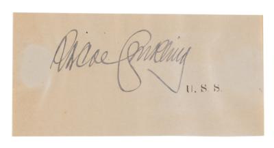 Lot #247 Roscoe Conkling Signature and Autograph Letter Signed - Image 3