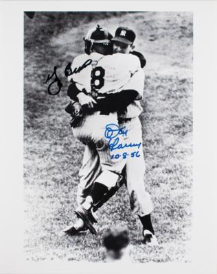 Lot #924 Yogi Berra and Don Larsen (2) Signed Items - Image 4