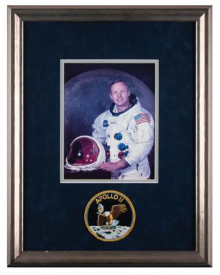 Lot #413 Neil Armstrong Signed Photograph