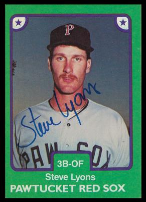 Lot #898 1984 TCMA Pawtucket Red Sox Complete Set with Signed Roger Clemens Card - Image 3