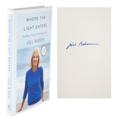 Lot #61 Jill Biden Signed Book
