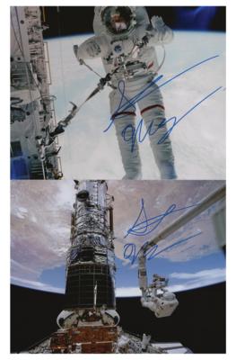 Lot #456 Story Musgrave (2) Signed Photographs - Image 1