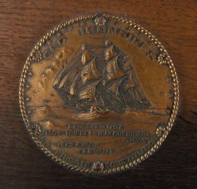 Lot #351 USS Constitution Wooden Box - Image 3