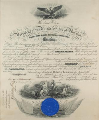 Lot #142 Franklin D. Roosevelt Document Signed - Image 1
