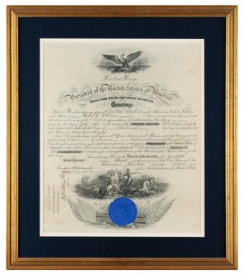 Lot #142 Franklin D. Roosevelt Document Signed - Image 2