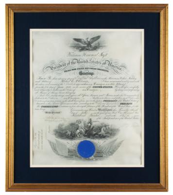 Lot #149 William H. Taft Document Signed as President - Image 2