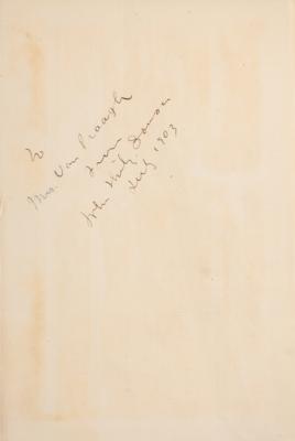 Lot #645 John Philip Sousa Signed Book - Image 2