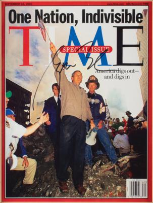 Lot #70 George W. Bush Signed Magazine Cover - Image 2