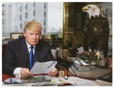 Lot #163 Donald Trump Signed Photograph - Image 1