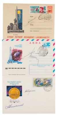 Lot #431 Cosmonauts (3) Signed Covers - Image 1