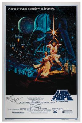 Lot #839 Star Wars (2) Signed Posters