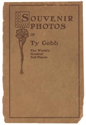 Lot #865 Ty Cobb Signed Souvenir Photo Album - Image 2