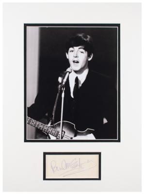 Lot #657 Beatles: Paul McCartney