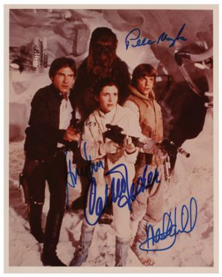 Lot #837 Star Wars Multi-Signed Photograph