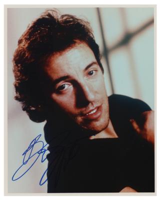 Lot #730 Bruce Springsteen Signed Photograph