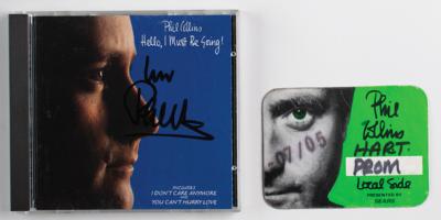 Lot #670 Phil Collins Signed CD