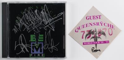 Lot #712 Queensryche Signed CD
