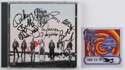 Lot #651 Allman Brothers Signed CD - Image 1