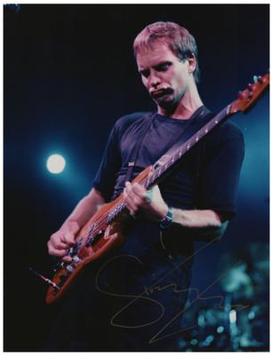 Lot #732 Sting Signed Photograph