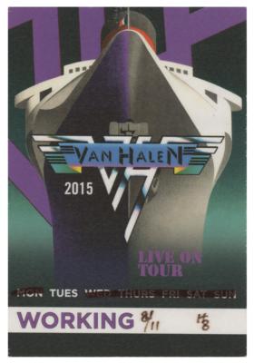 Lot #737 Eddie Van Halen and Sammy Hagar Signed Photograph - Image 2