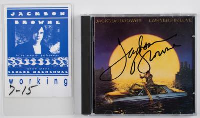 Lot #666 Jackson Browne Signed CD - Image 1