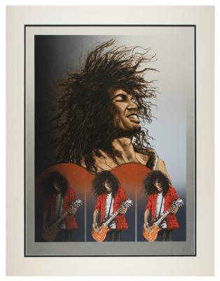 Lot #724 Rolling Stones: Ronnie Wood
