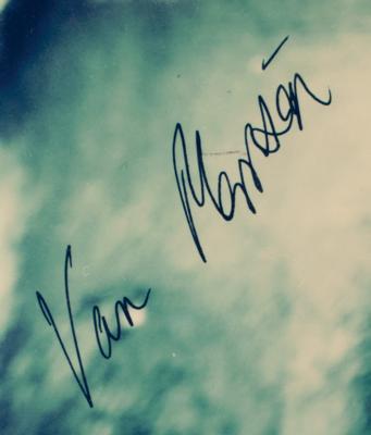 Lot #699 Van Morrison Signed Photograph - Image 2