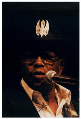 Lot #675 Bo Diddley Signed Photograph - Image 1