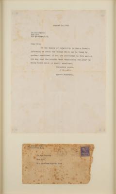 Lot #189 Albert Einstein Typed Letter Signed - Image 2