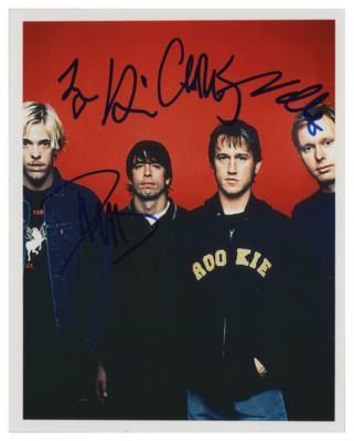 Lot #677 Foo Fighters Signed Photograph